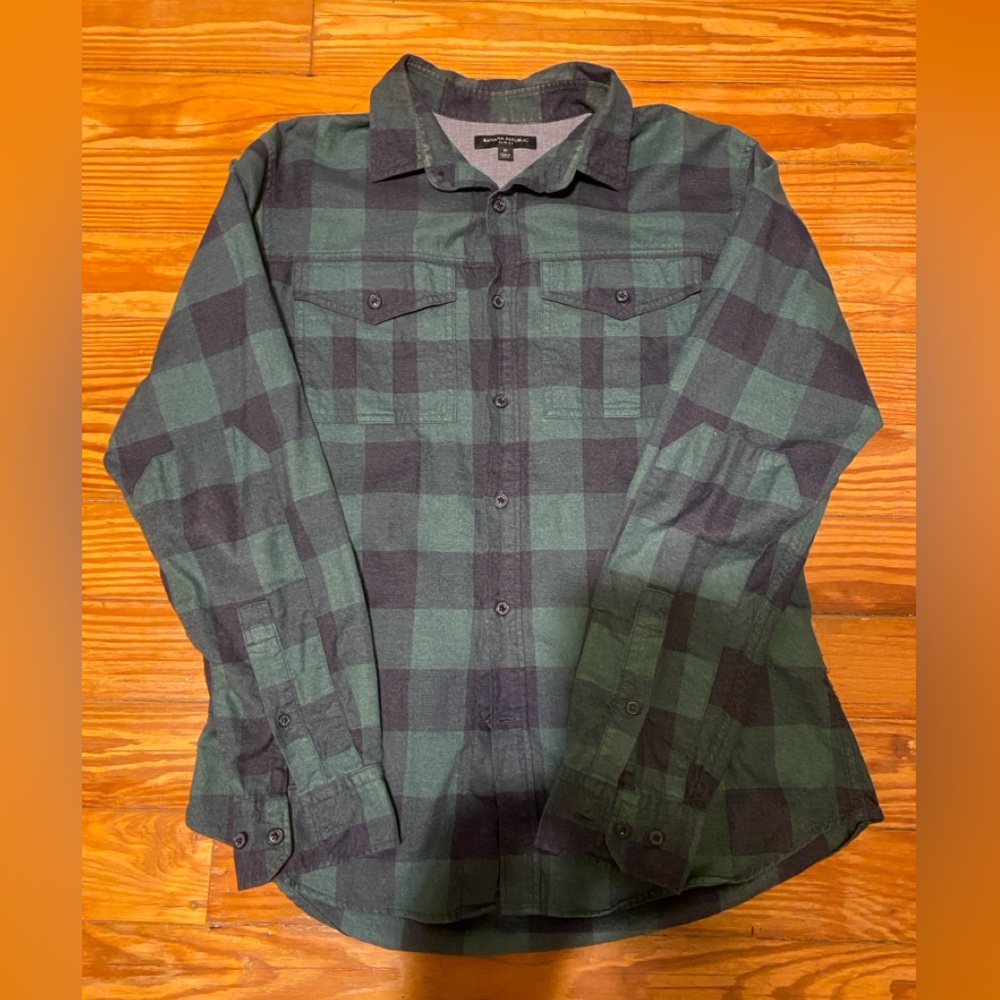 Banana Republic plaid shirt